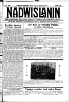 Nadwiślanin. Gazeta Ziemi Chełmińskiej, 1931.11.21 R. 13 nr 269