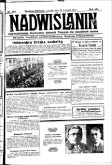 Nadwiślanin. Gazeta Ziemi Chełmińskiej, 1931.11.26 R. 13 nr 273
