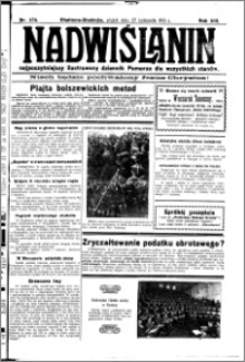 Nadwiślanin. Gazeta Ziemi Chełmińskiej, 1931.11.27 R. 13 nr 274