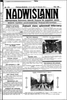 Nadwiślanin. Gazeta Ziemi Chełmińskiej, 1931.11.28 R. 13 nr 275