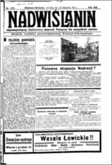 Nadwiślanin. Gazeta Ziemi Chełmińskiej, 1931.11.29 R. 13 nr 276