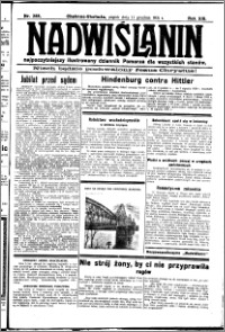 Nadwiślanin. Gazeta Ziemi Chełmińskiej, 1931.12.11 R. 13 nr 285