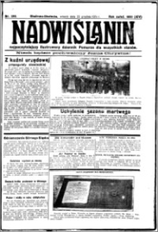 Nadwiślanin. Gazeta Ziemi Chełmińskiej, 1931.12.22 R. 13 nr 293