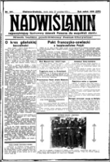 Nadwiślanin. Gazeta Ziemi Chełmińskiej, 1931.12.23 R. 13 nr 294