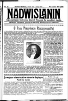 Nadwiślanin. Gazeta Ziemi Chełmińskiej, 1932.02.02 R. 14 nr 25
