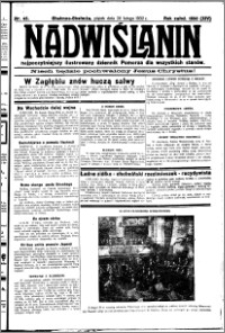 Nadwiślanin. Gazeta Ziemi Chełmińskiej, 1932.02.26 R. 14 nr 45