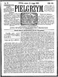 Pielgrzym, pismo religijne dla ludu 1882 nr 21