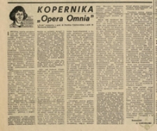 Kopernika "Opera omnia". Na kopernikowskim szlaku
