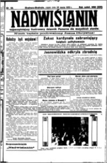 Nadwiślanin. Gazeta Ziemi Chełmińskiej, 1932.03.25 R. 14 nr 69