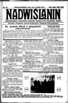Nadwiślanin. Gazeta Ziemi Chełmińskiej, 1932.04.08 R. 14 nr 80