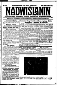 Nadwiślanin. Gazeta Ziemi Chełmińskiej, 1932.04.20 R. 14 nr 90