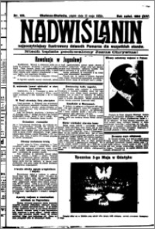 Nadwiślanin. Gazeta Ziemi Chełmińskiej, 1932.05.13 R. 14 nr 108