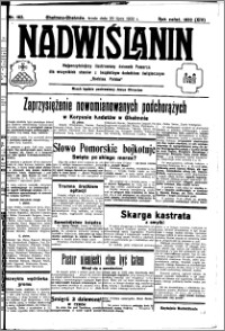 Nadwiślanin. Gazeta Ziemi Chełmińskiej, 1932.07.20 R. 14 nr 162