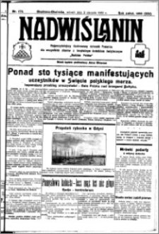 Nadwiślanin. Gazeta Ziemi Chełmińskiej, 1932.08.02 R. 14 nr 173
