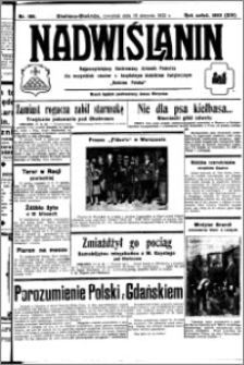 Nadwiślanin. Gazeta Ziemi Chełmińskiej, 1932.08.18 R. 14 nr 186