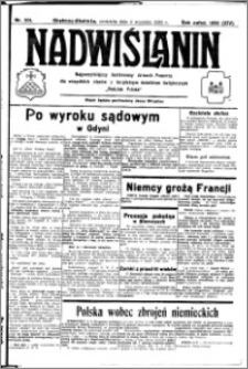 Nadwiślanin. Gazeta Ziemi Chełmińskiej, 1932.09.04 R. 14 nr 201
