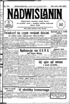 Nadwiślanin. Gazeta Ziemi Chełmińskiej, 1932.09.08 R. 14 nr 204