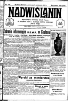 Nadwiślanin. Gazeta Ziemi Chełmińskiej, 1932.10.07 R. 14 nr 229