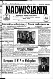 Nadwiślanin. Gazeta Ziemi Chełmińskiej, 1932.10.28 R. 14 nr 247