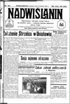 Nadwiślanin. Gazeta Ziemi Chełmińskiej, 1932.11.06 R. 14 nr 254