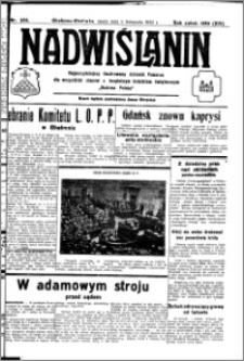 Nadwiślanin. Gazeta Ziemi Chełmińskiej, 1932.11.09 R. 14 nr 256