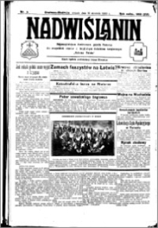 Nadwiślanin. Gazeta Ziemi Chełmińskiej, 1933.01.10 R. 15 nr 5