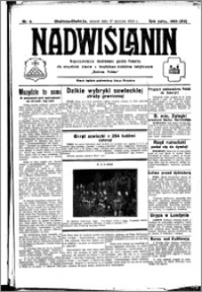 Nadwiślanin. Gazeta Ziemi Chełmińskiej, 1933.01.17 R. 15 nr 8