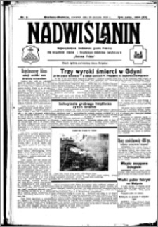Nadwiślanin. Gazeta Ziemi Chełmińskiej, 1933.01.19 R. 15 nr 9