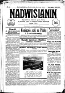 Nadwiślanin. Gazeta Ziemi Chełmińskiej, 1933.01.29 R. 15 nr 13