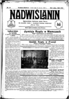 Nadwiślanin. Gazeta Ziemi Chełmińskiej, 1933.01.31 R. 15 nr 14