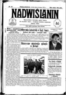 Nadwiślanin. Gazeta Ziemi Chełmińskiej, 1933.02.14 R. 15 nr 20