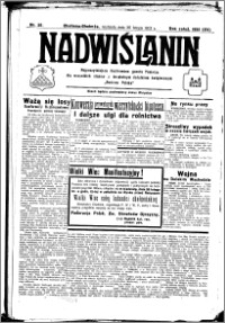 Nadwiślanin. Gazeta Ziemi Chełmińskiej, 1933.02.26 R. 15 nr 25