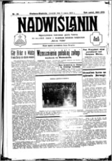 Nadwiślanin. Gazeta Ziemi Chełmińskiej, 1933.03.09 R. 15 nr 30