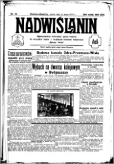 Nadwiślanin. Gazeta Ziemi Chełmińskiej, 1933.03.21 R. 15 nr 35