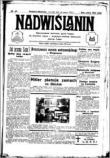 Nadwiślanin. Gazeta Ziemi Chełmińskiej, 1933.03.23 R. 15 nr 36