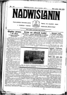 Nadwiślanin. Gazeta Ziemi Chełmińskiej, 1933.04.02 R. 15 nr 40