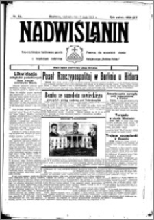 Nadwiślanin. Gazeta Ziemi Chełmińskiej, 1933.05.07 R. 15 nr 54