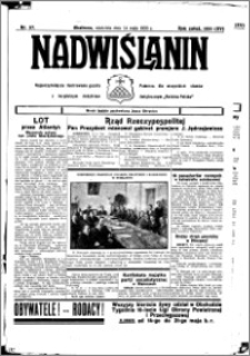 Nadwiślanin. Gazeta Ziemi Chełmińskiej, 1933.05.14 R. 15 nr 57
