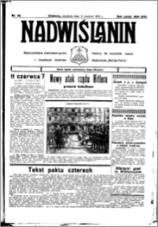 Nadwiślanin. Gazeta Ziemi Chełmińskiej, 1933.06.11 R. 15 nr 68