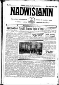 Nadwiślanin. Gazeta Ziemi Chełmińskiej, 1933.06.13 R. 15 nr 69