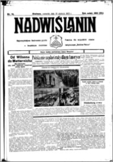 Nadwiślanin. Gazeta Ziemi Chełmińskiej, 1933.06.15 R. 15 nr 70