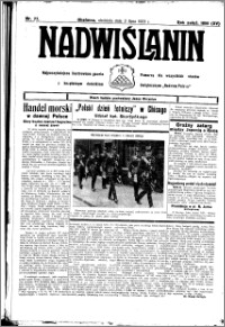 Nadwiślanin. Gazeta Ziemi Chełmińskiej, 1933.07.02 R. 15 nr 77