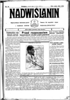 Nadwiślanin. Gazeta Ziemi Chełmińskiej, 1933.07.11 R. 15 nr 81