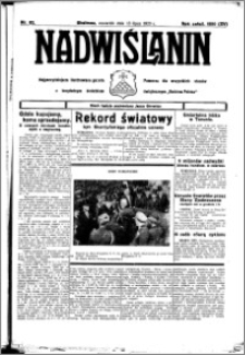 Nadwiślanin. Gazeta Ziemi Chełmińskiej, 1933.07.13 R. 15 nr 82
