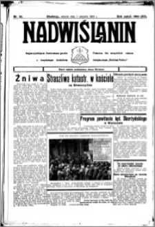 Nadwiślanin. Gazeta Ziemi Chełmińskiej, 1933.08.01 R. 15 nr 90