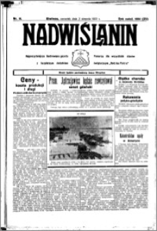 Nadwiślanin. Gazeta Ziemi Chełmińskiej, 1933.08.03 R. 15 nr 91
