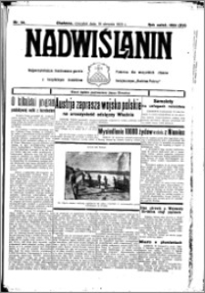 Nadwiślanin. Gazeta Ziemi Chełmińskiej, 1933.08.10 R. 15 nr 94