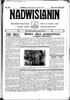 Nadwiślanin. Gazeta Ziemi Chełmińskiej, 1933.08.24 R. 15 nr 100