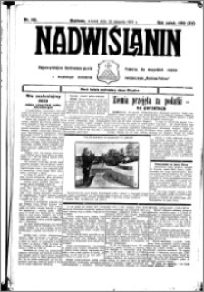 Nadwiślanin. Gazeta Ziemi Chełmińskiej, 1933.08.29 R. 15 nr 102