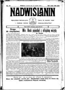 Nadwiślanin. Gazeta Ziemi Chełmińskiej, 1933.09.21 R. 15 nr 112
